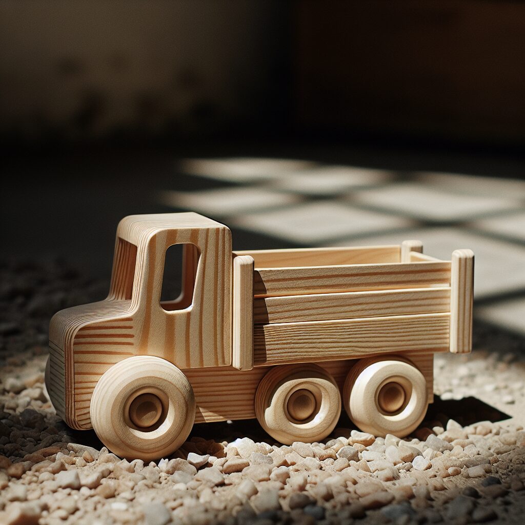 wooden truck toy