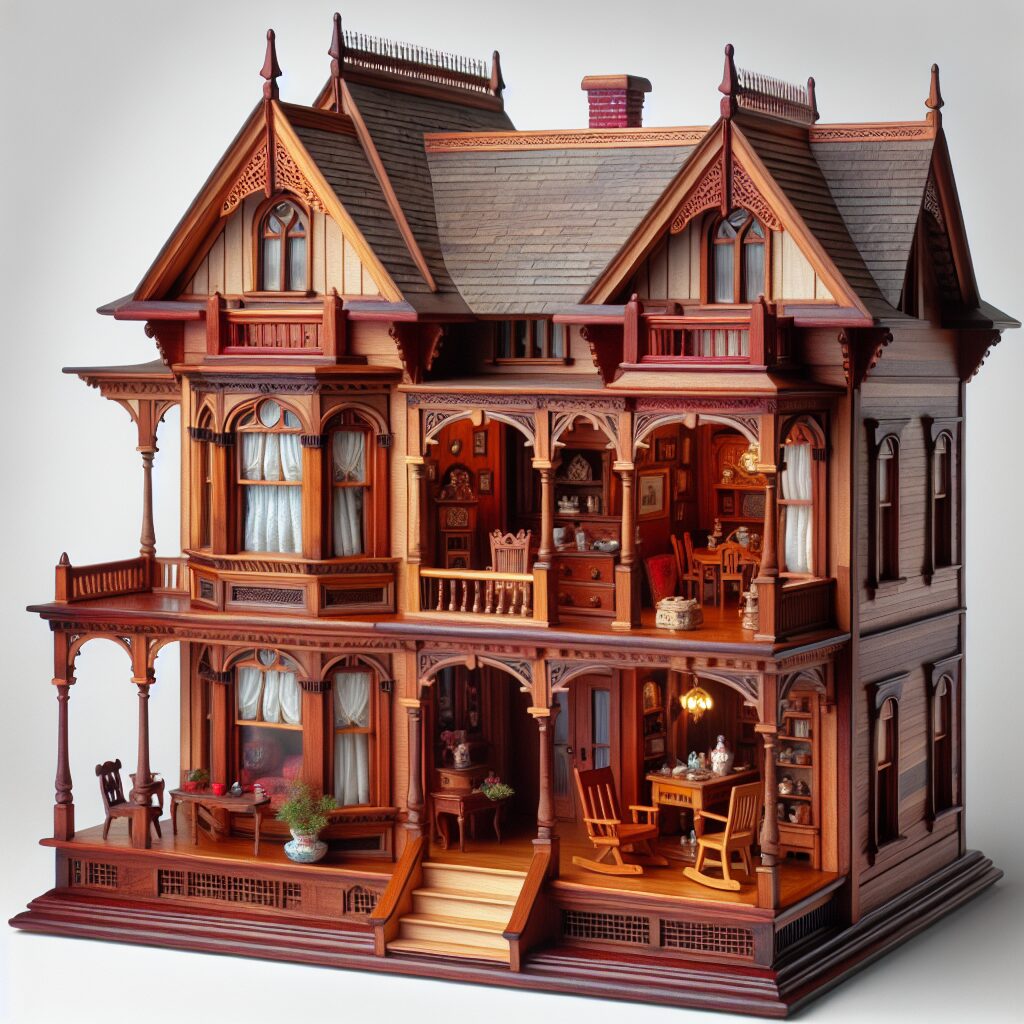 intricate dolls house